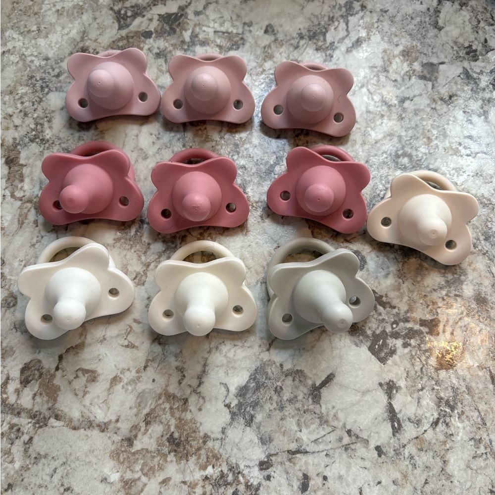 Lot of Dr. Brown's Pacifiers
